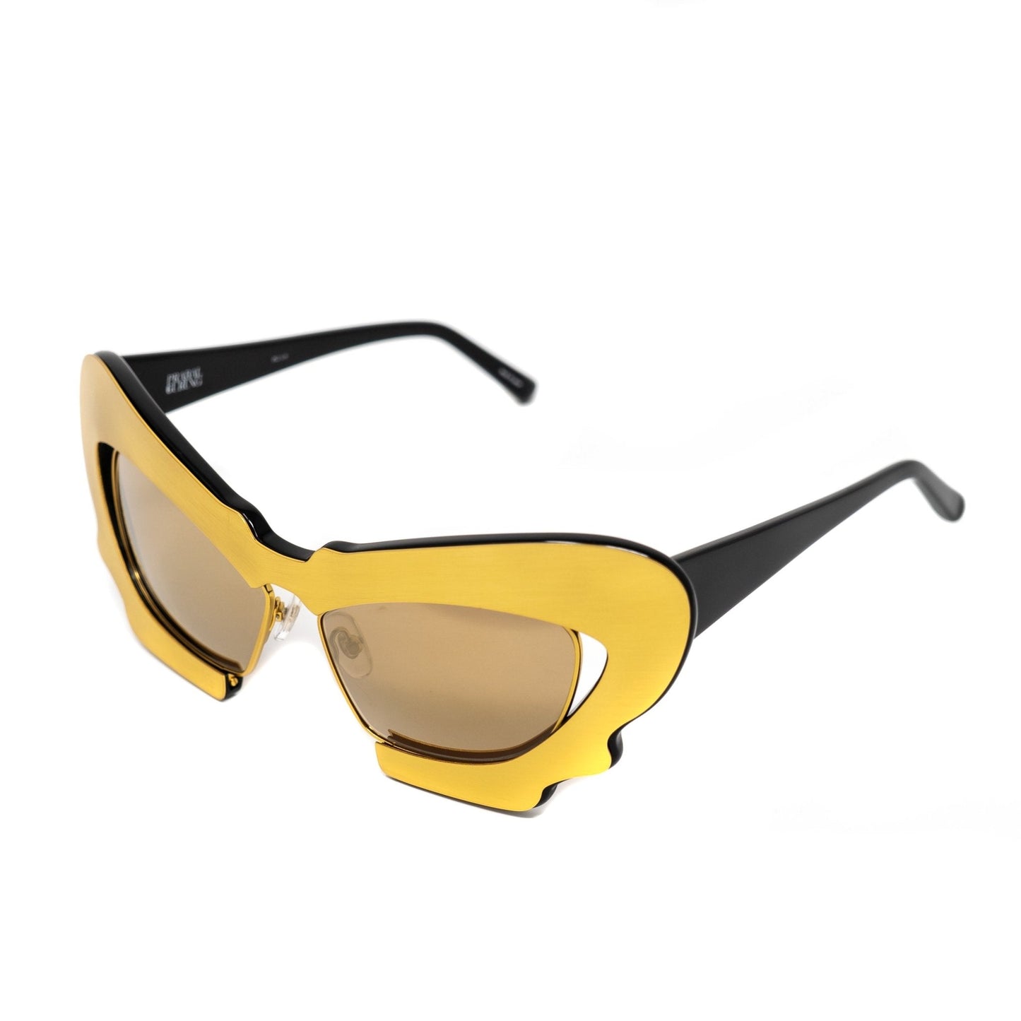 Prabal Gurung Ladies Sunglasses Cat Eye Gold PG1C9SUN