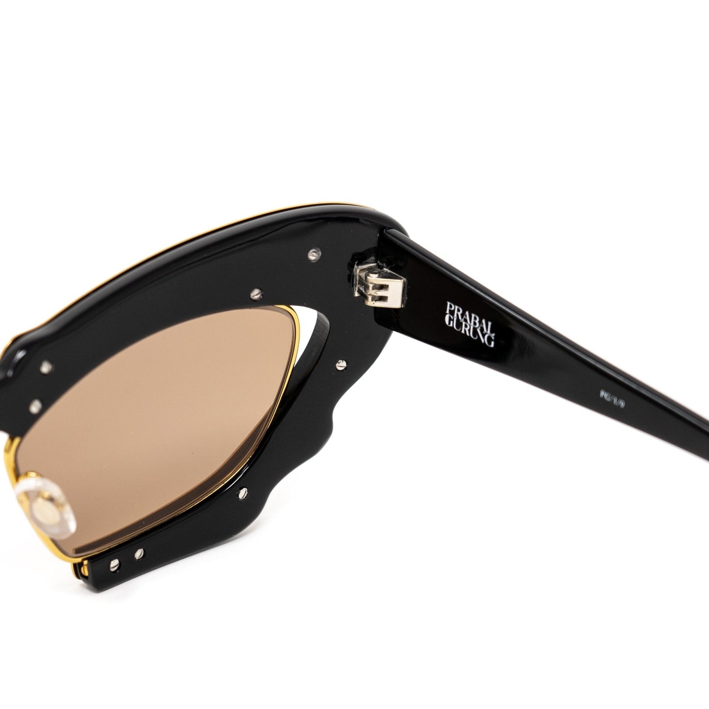 Prabal Gurung Ladies Sunglasses Cat Eye Gold PG1C9SUN