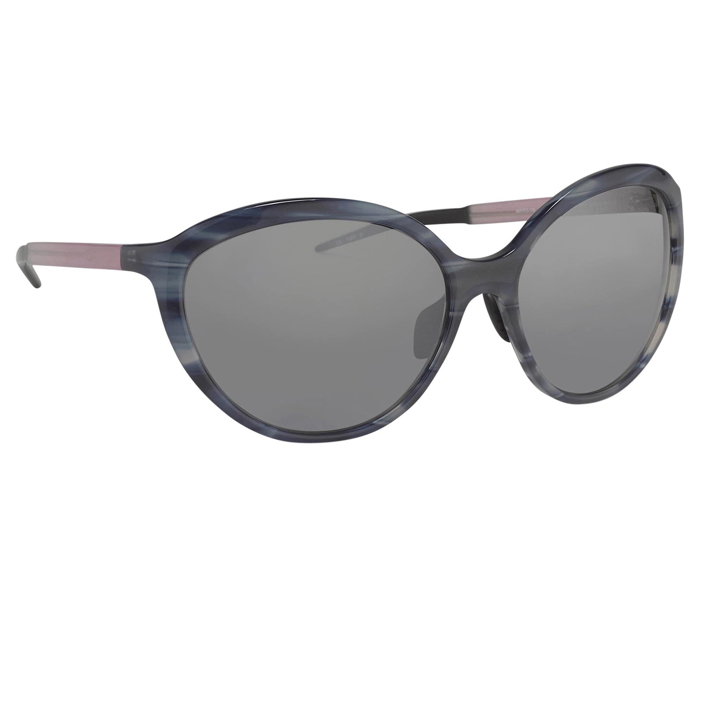 Prabal Gurung Sunglasses Oversized Blue and Grey