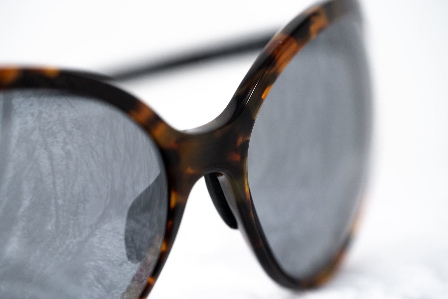 Prabal Gurung Sunglasses Oversized TortoiseShell and Grey