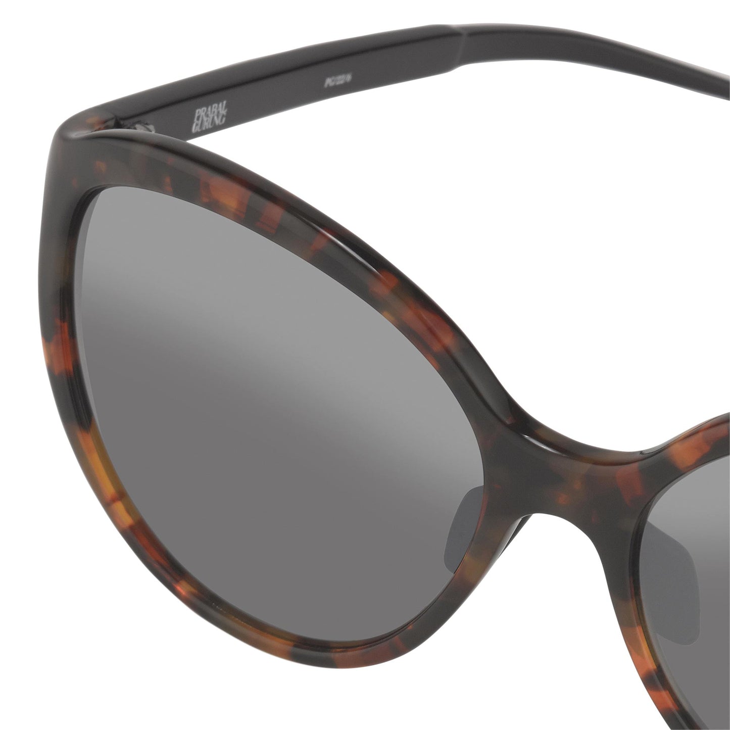 Prabal Gurung Sunglasses Oversized TortoiseShell and Grey