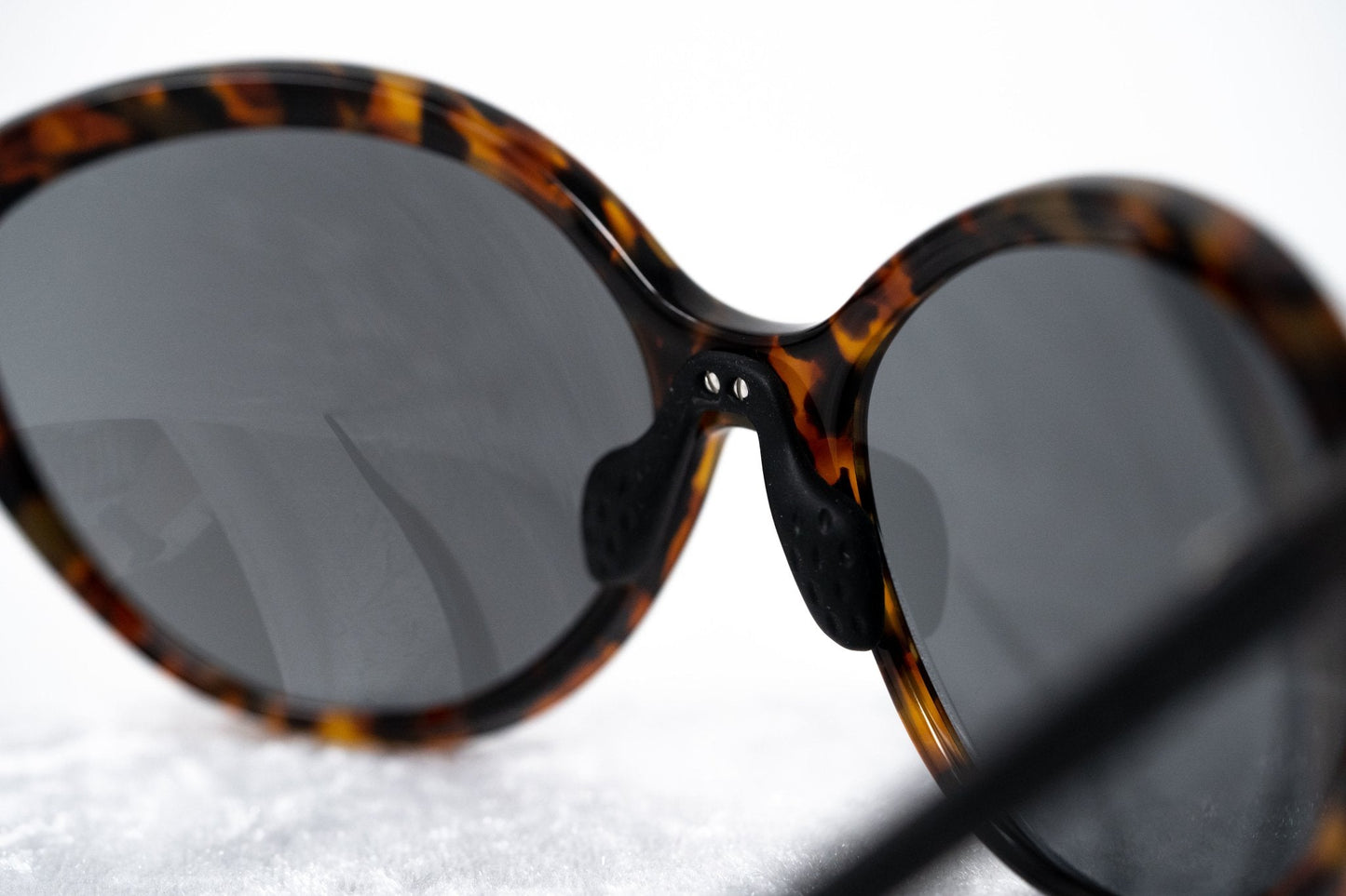 Prabal Gurung Sunglasses Oversized TortoiseShell and Grey