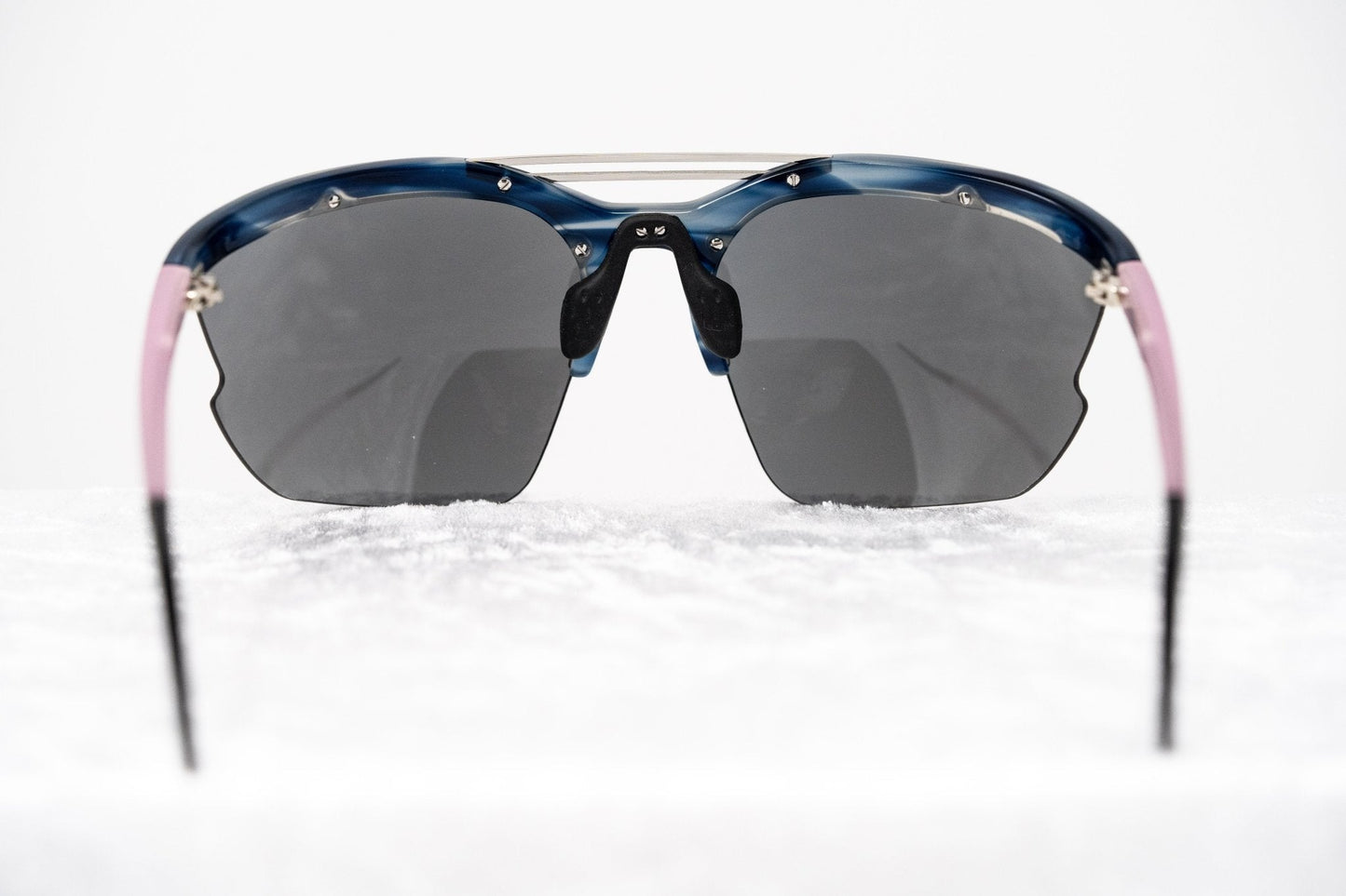 Prabal Gurung Sunglasses Special Blue Horn and Black