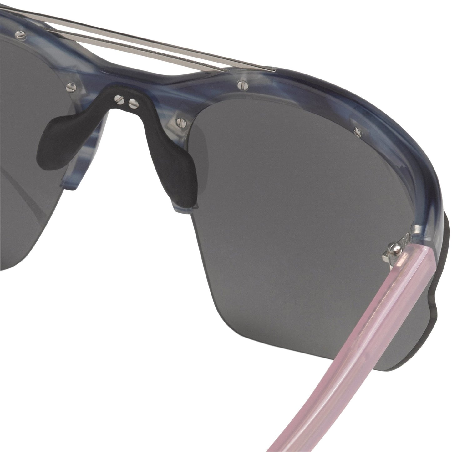 Prabal Gurung Sunglasses Special Blue Horn and Black