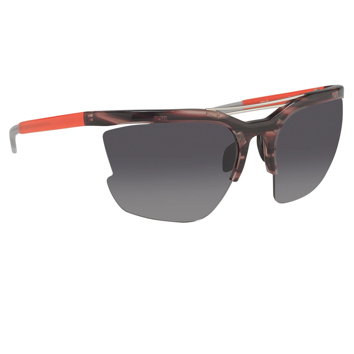 Prabal Gurung Sunglasses Special Purple Horn and Grey