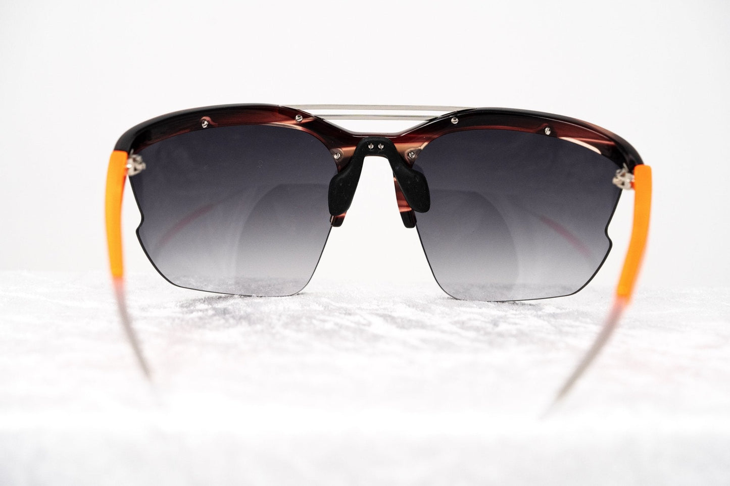 Prabal Gurung Sunglasses Special Purple Horn and Grey