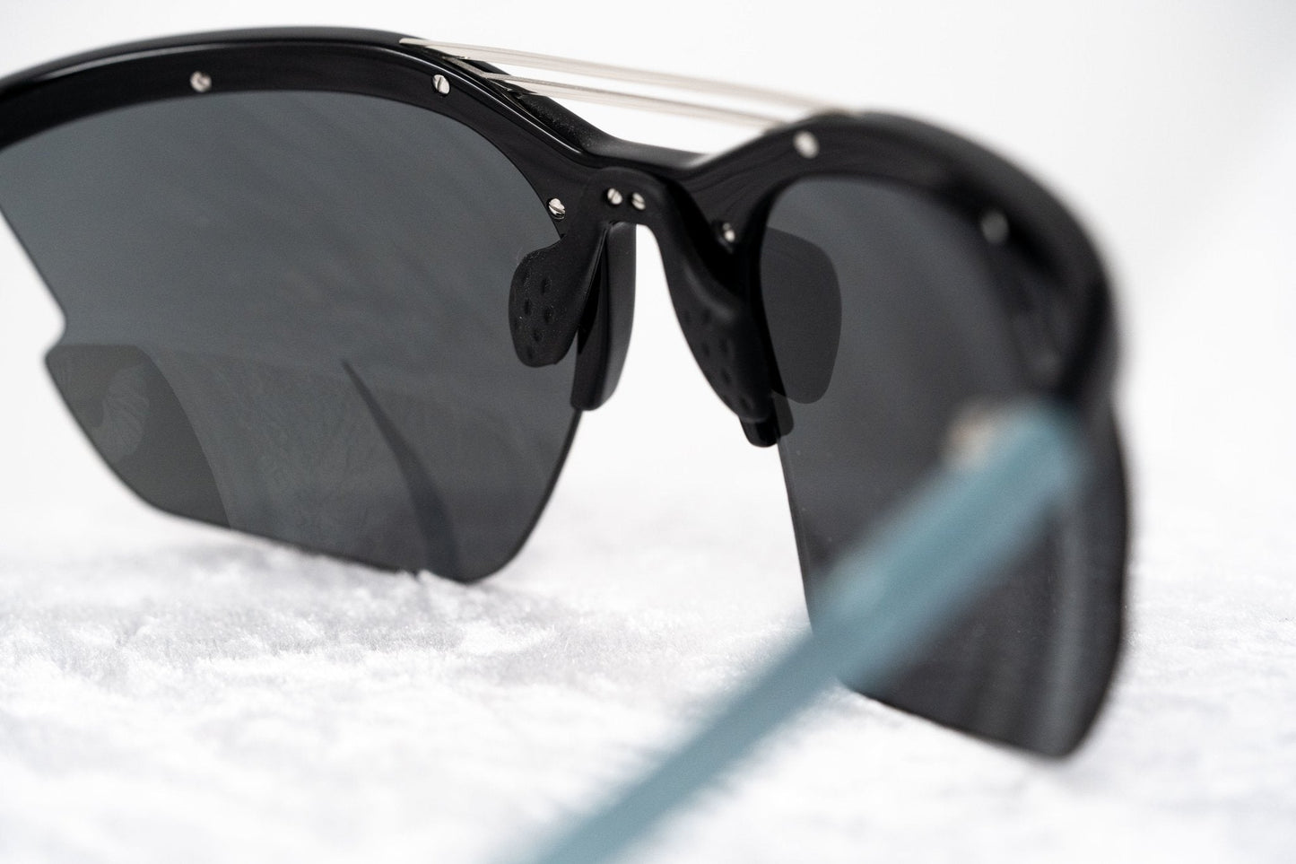 Prabal Gurung Sunglasses Special Shiny Black and Grey