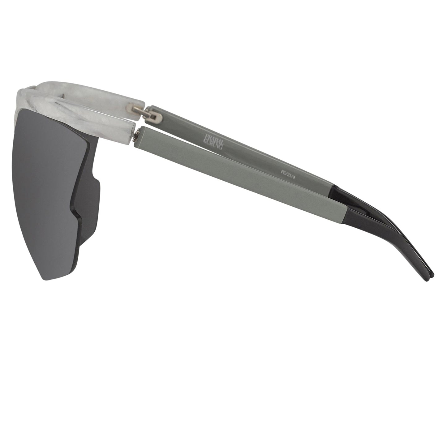 Prabal Gurung Sunglasses Special White Horn and Blue