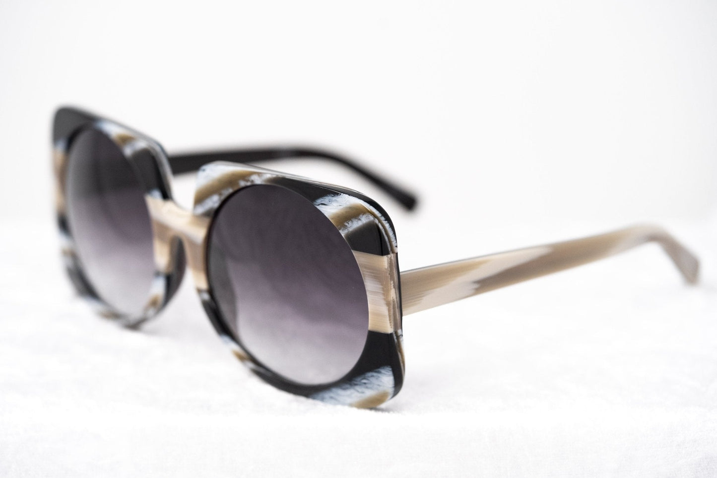 Prabal Gurung Sunglasses Square Brown and Grey