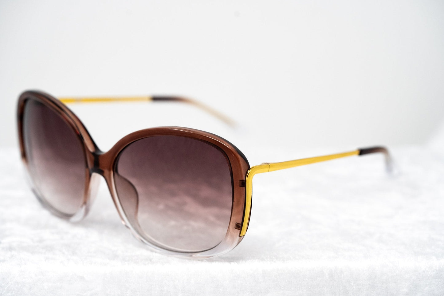 Prabal Gurung Sunglasses Oversized Maroon and Red Gradient