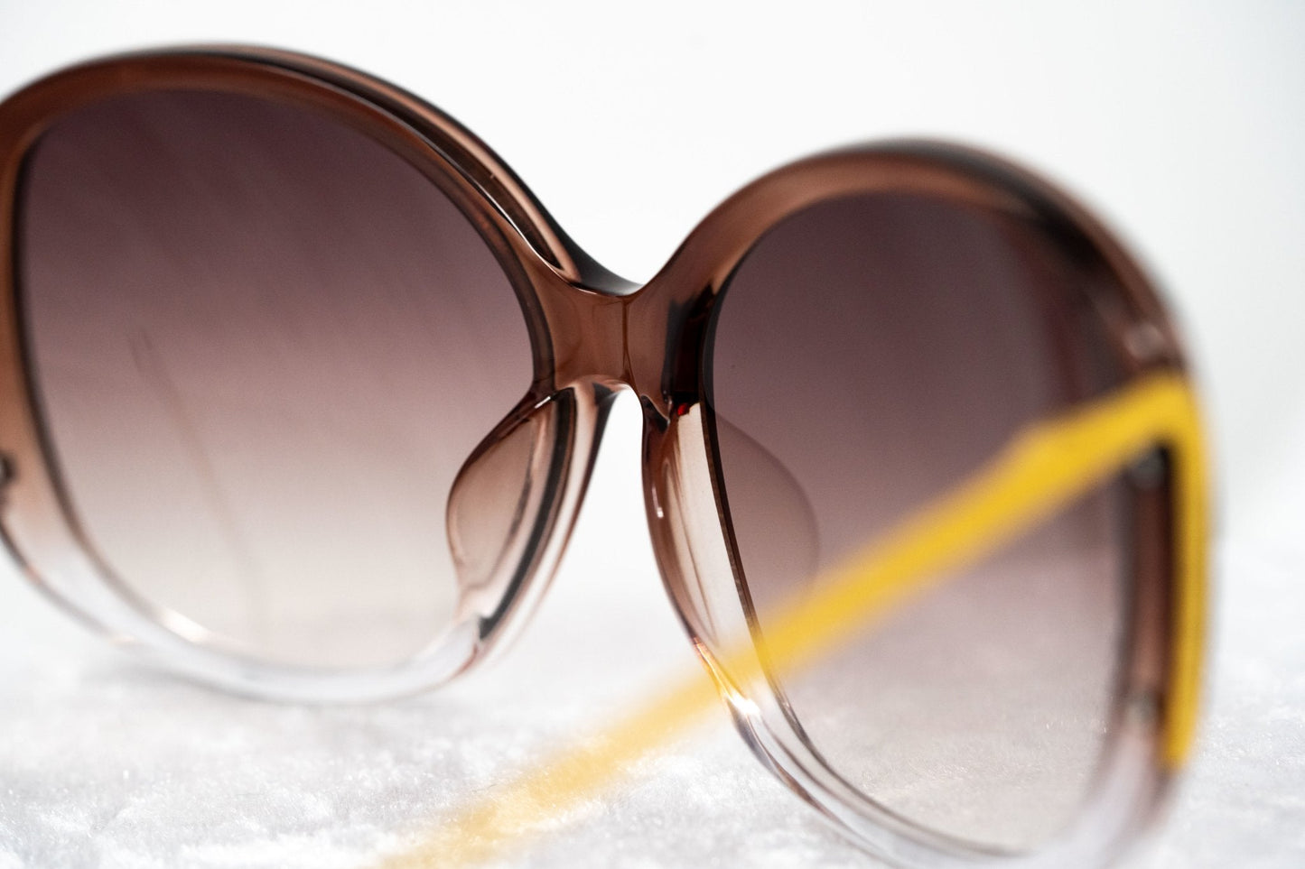 Prabal Gurung Sunglasses Oversized Maroon and Red Gradient