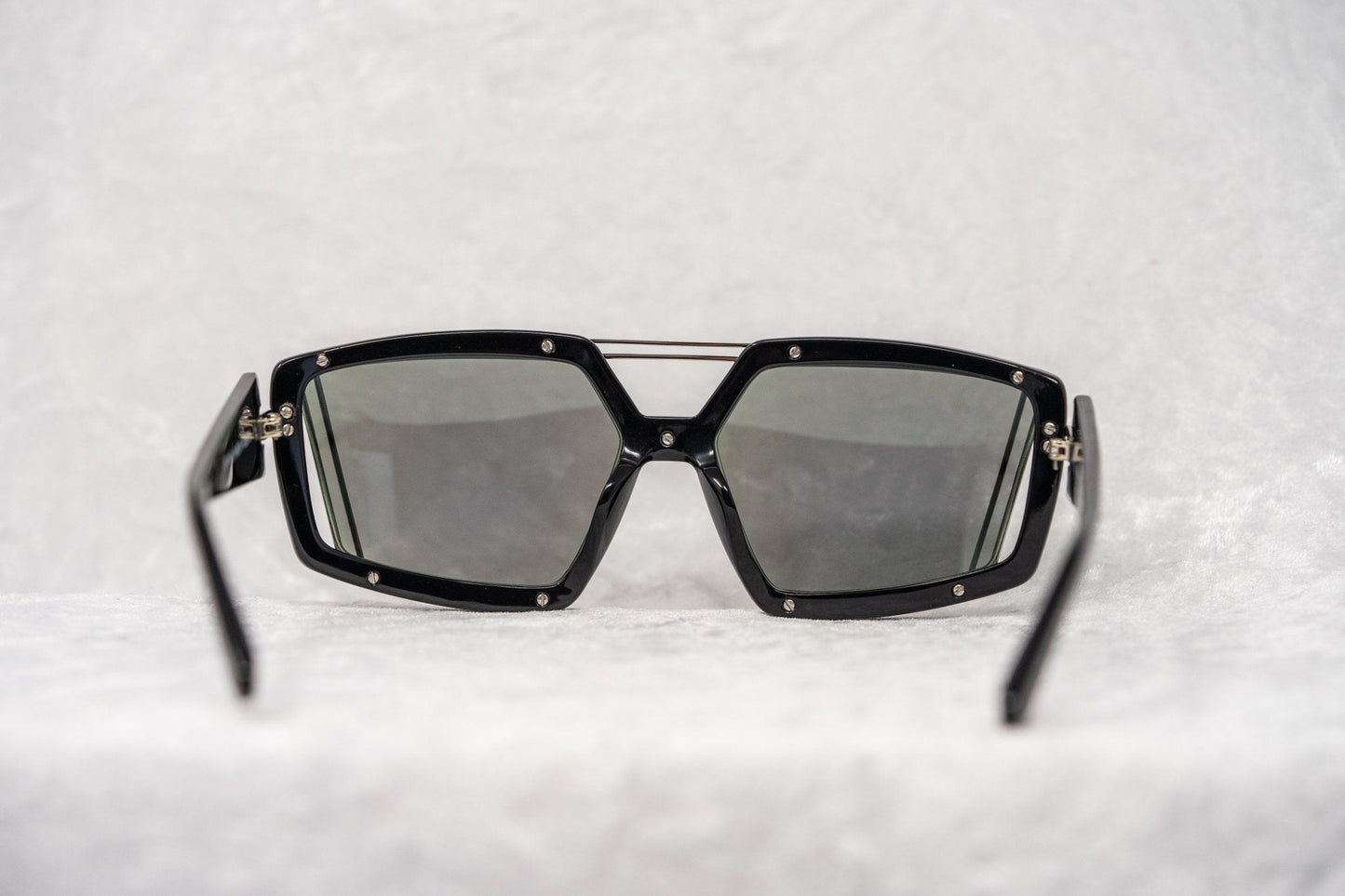 Prabal Gurung Sunglasses Rectangular Black and Purple PG3C4SUN