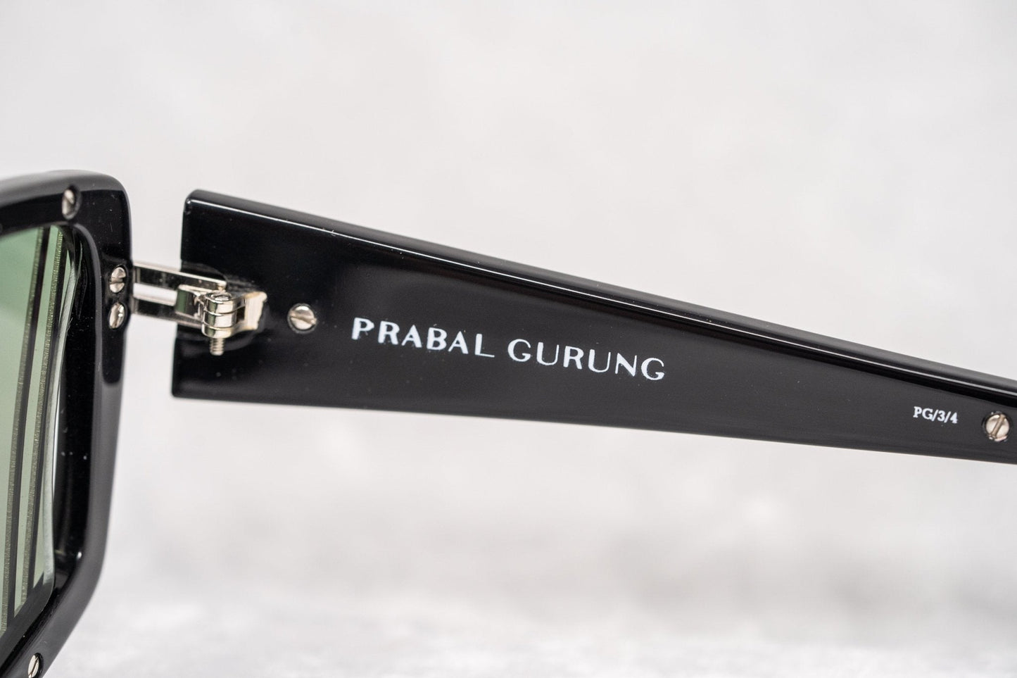 Prabal Gurung Sunglasses Rectangular Black and Purple PG3C4SUN