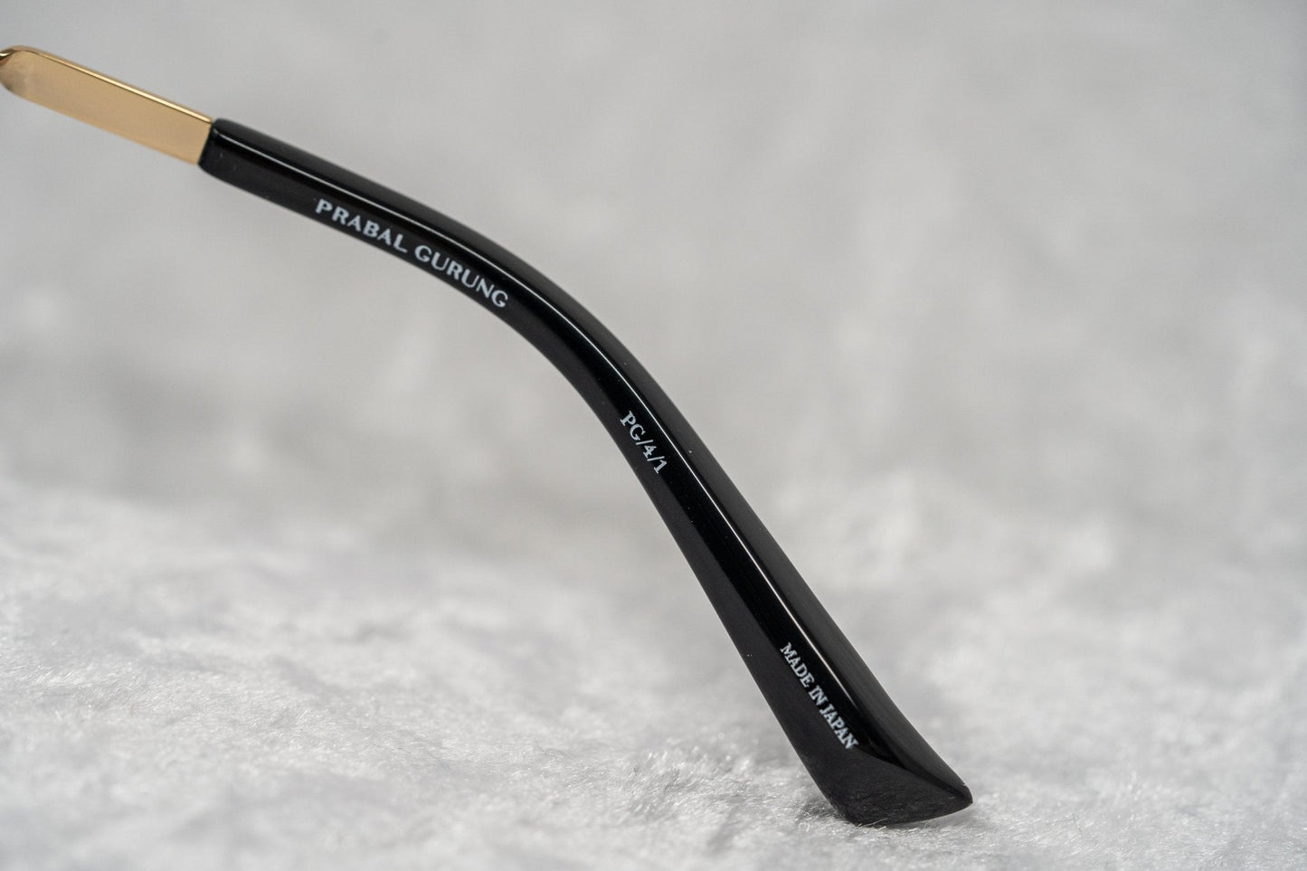 Prabal Gurung Sunglasses Rectangular Black and Grey