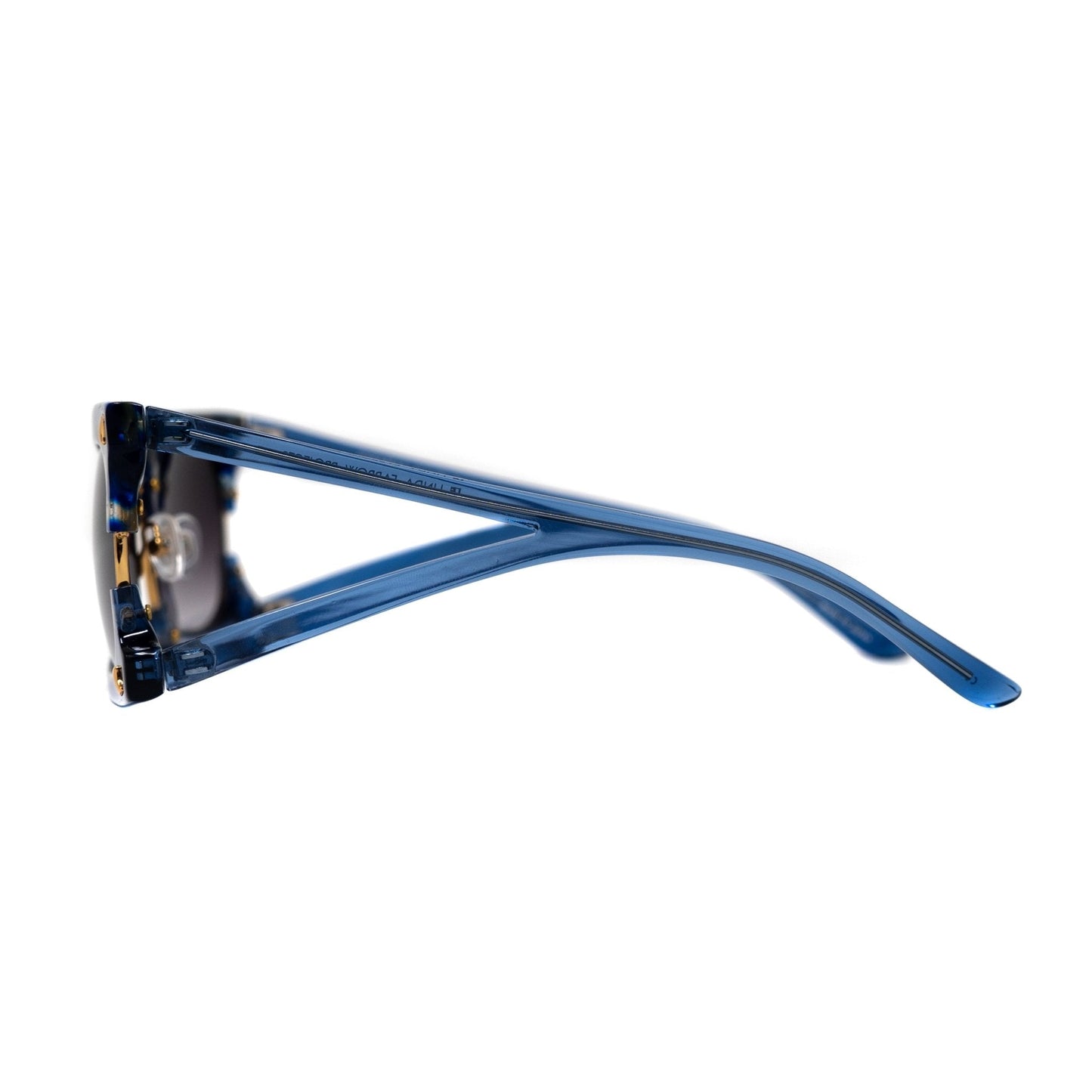 Prabal Gurung Sunglasses Rectangular Blue and Purple