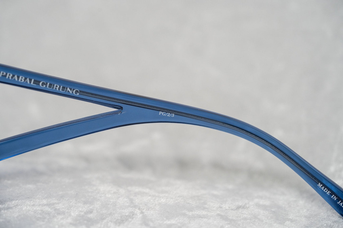 Prabal Gurung Sunglasses Rectangular Blue and Purple