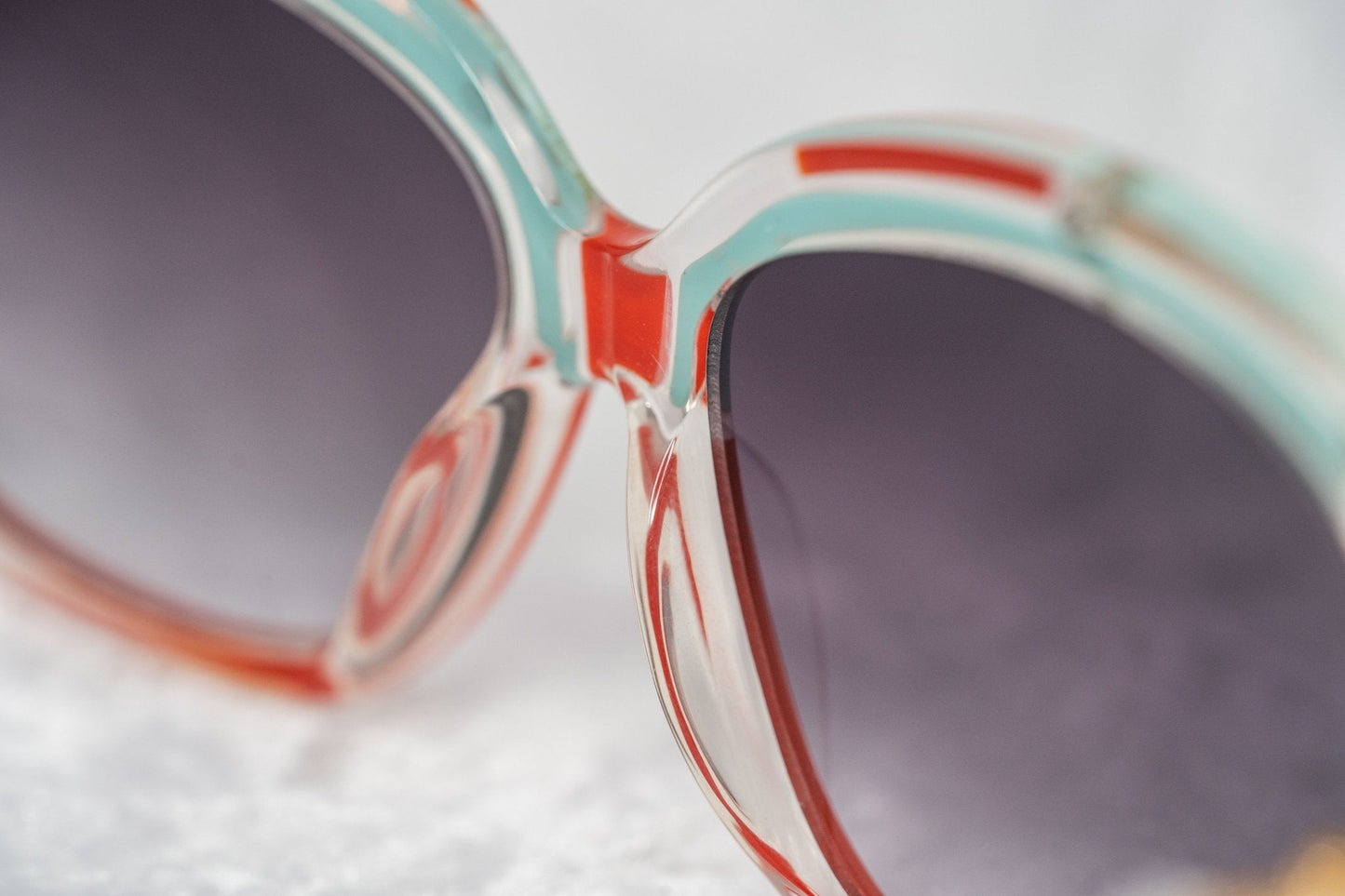 Prabal Gurung Sunglasses Square Red and Grey