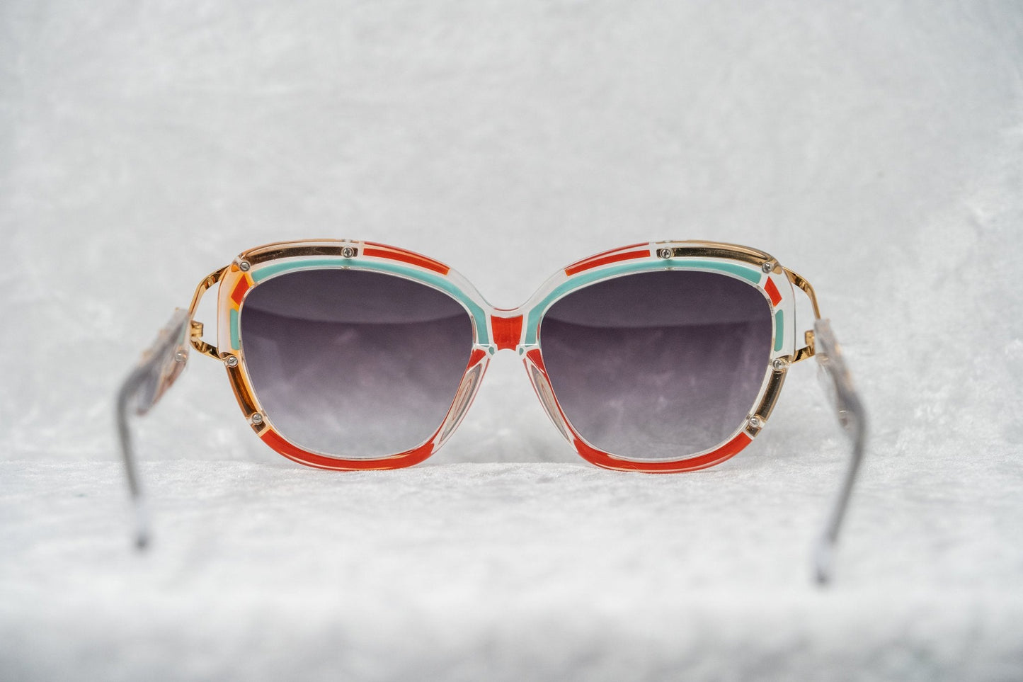 Prabal Gurung Sunglasses Square Red and Grey