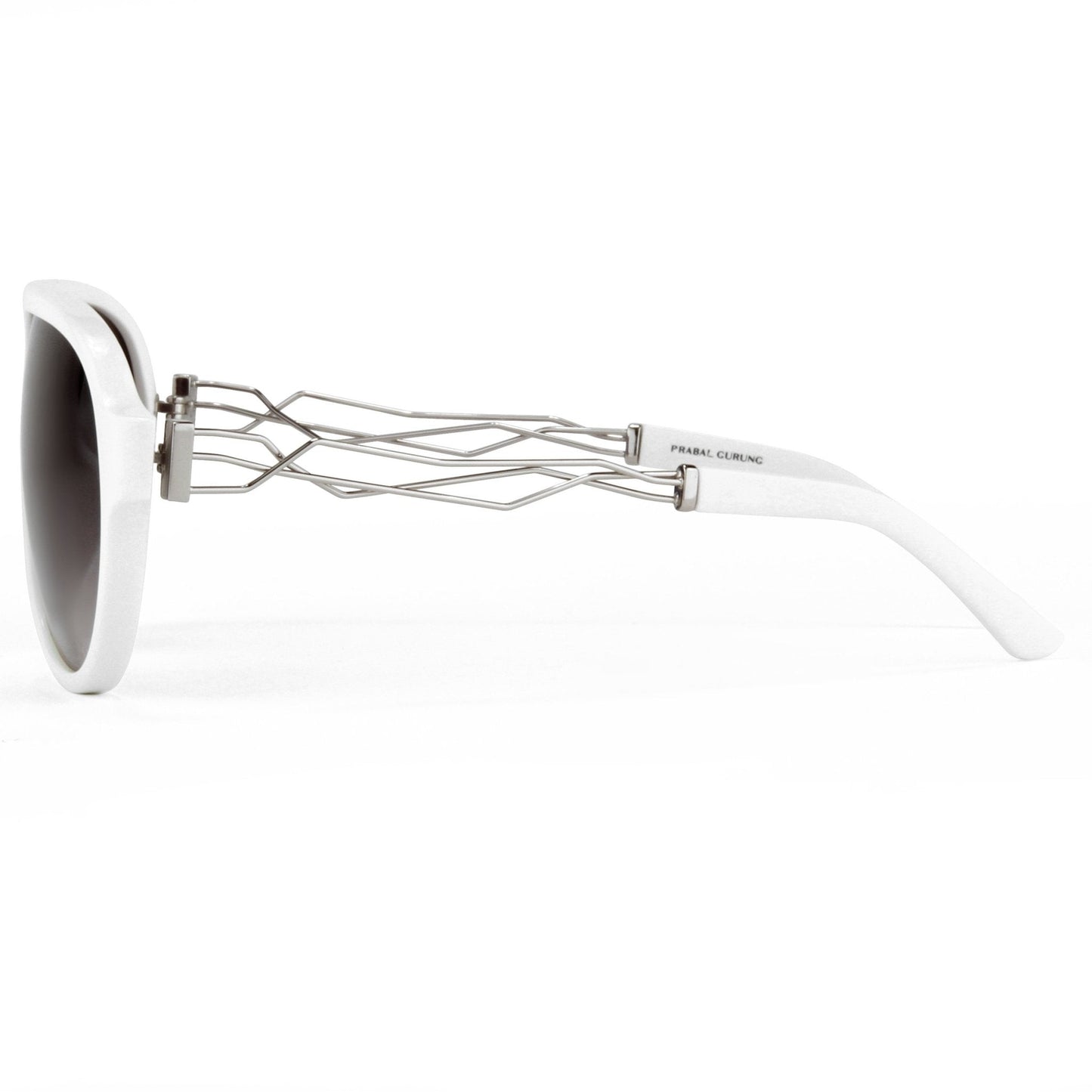 Prabal Gurung Sunglasses White and Grey