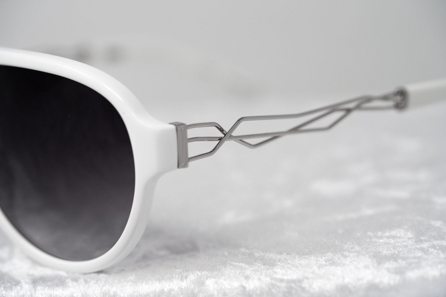 Prabal Gurung Sunglasses White and Grey