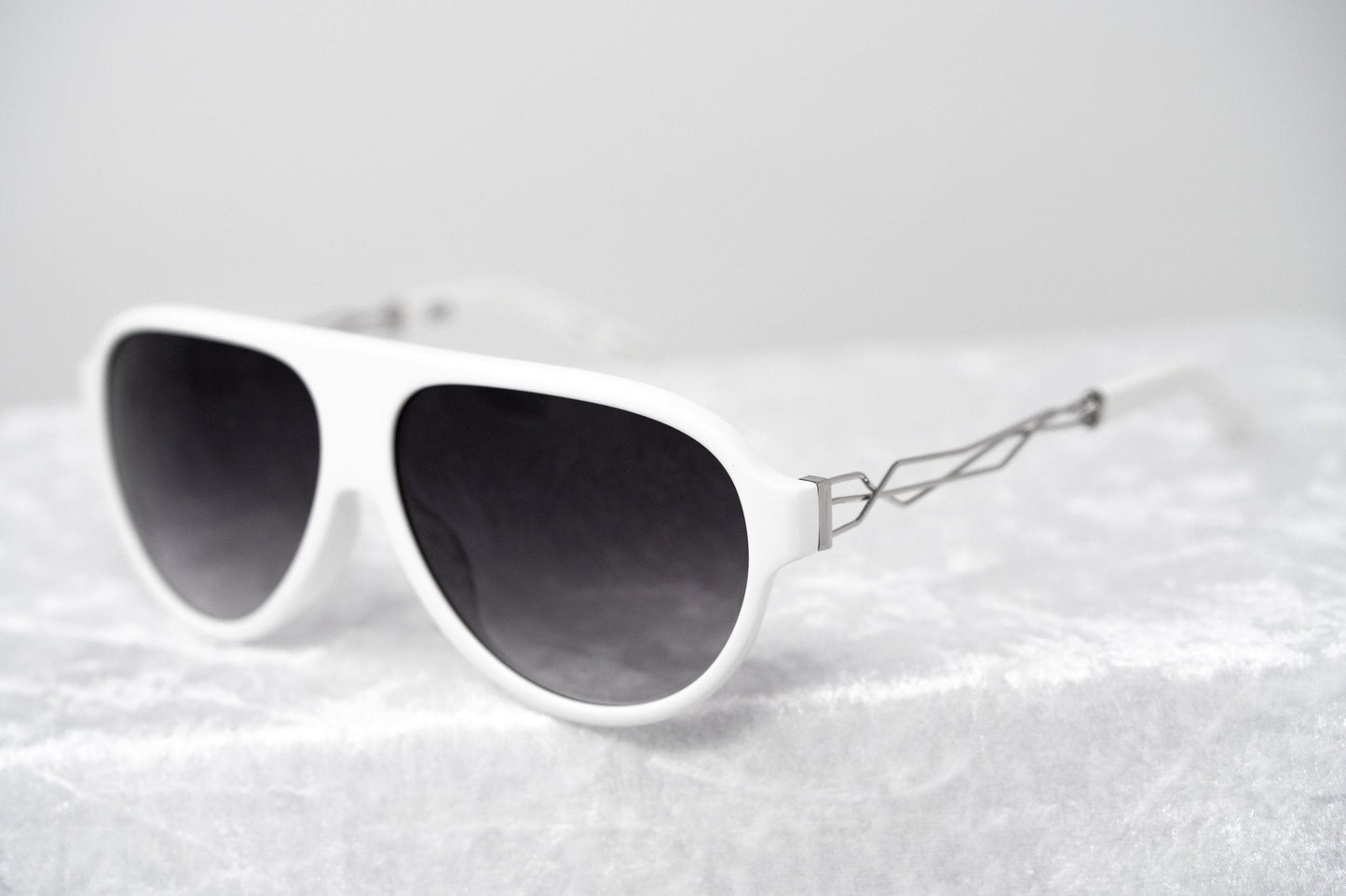 Prabal Gurung Sunglasses White and Grey