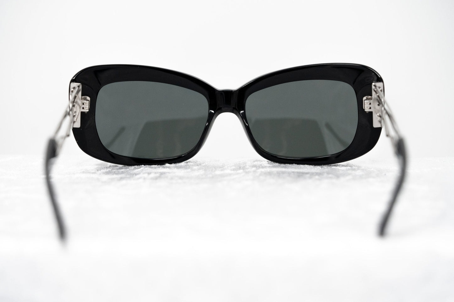 Prabal Gurung Sunglasses Rectangle Black and Grey