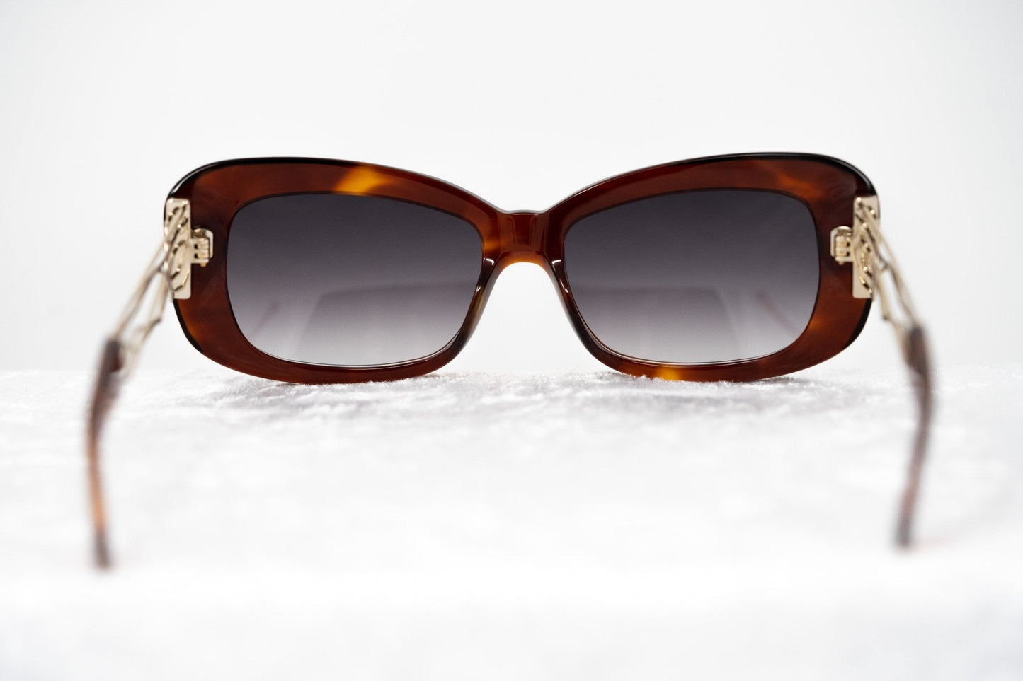 Prabal Gurung Sunglasses Rectangle Tortoise Shell and Grey