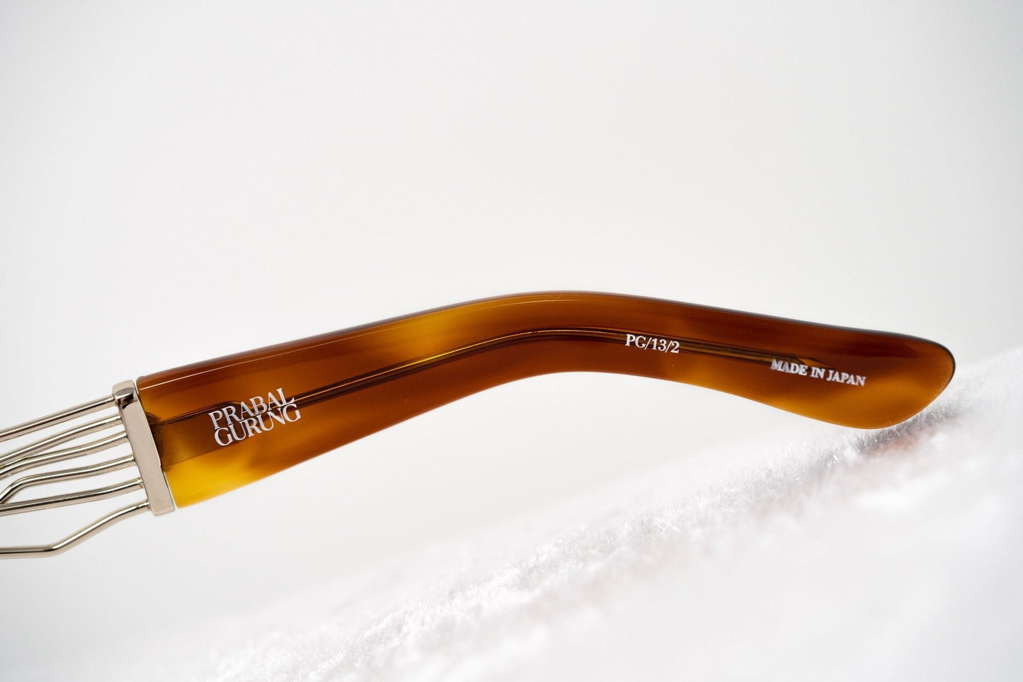 Prabal Gurung Sunglasses Rectangle Tortoise Shell Acetate and Grey