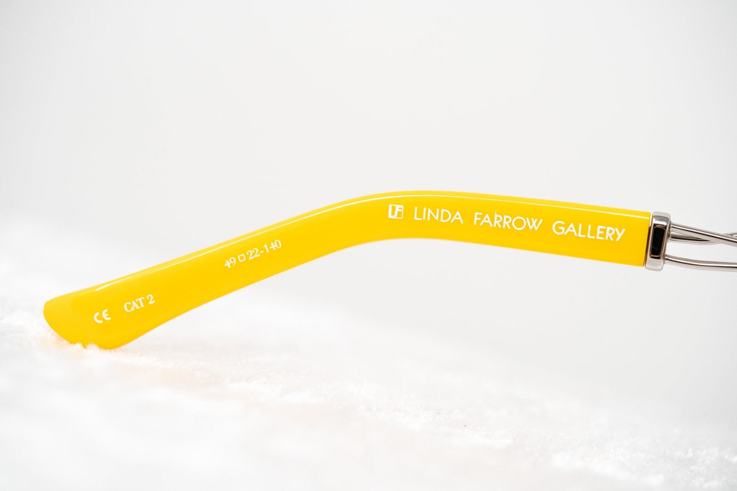 Prabal Gurung Sunglasses Round Yellow and Grey