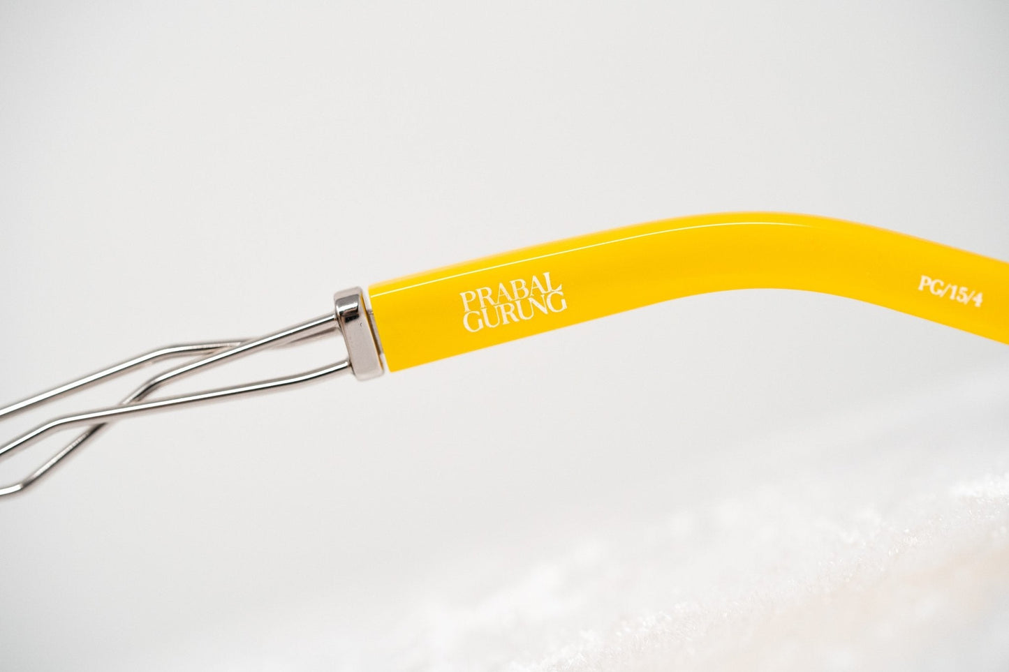 Prabal Gurung Sunglasses Round Yellow and Grey