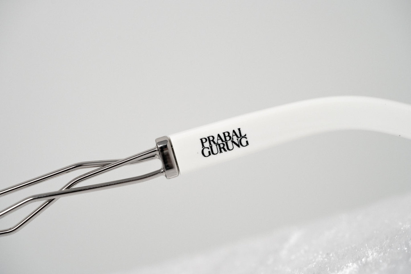 Prabal Gurung Sunglasses Round White and Grey