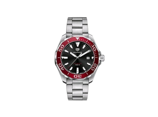 TAG Heuer Aquaracer Watch Men's Black Dial WAY101B.BA0746