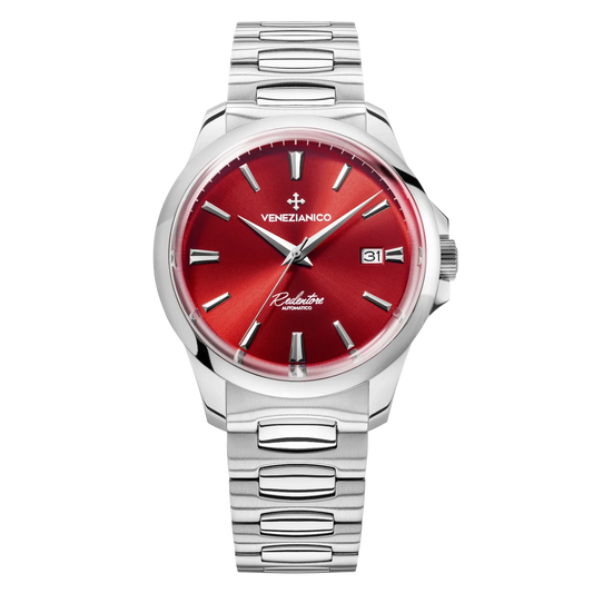 Venezianico Automatic Watch Redentore 40 Red Steel 1221503C