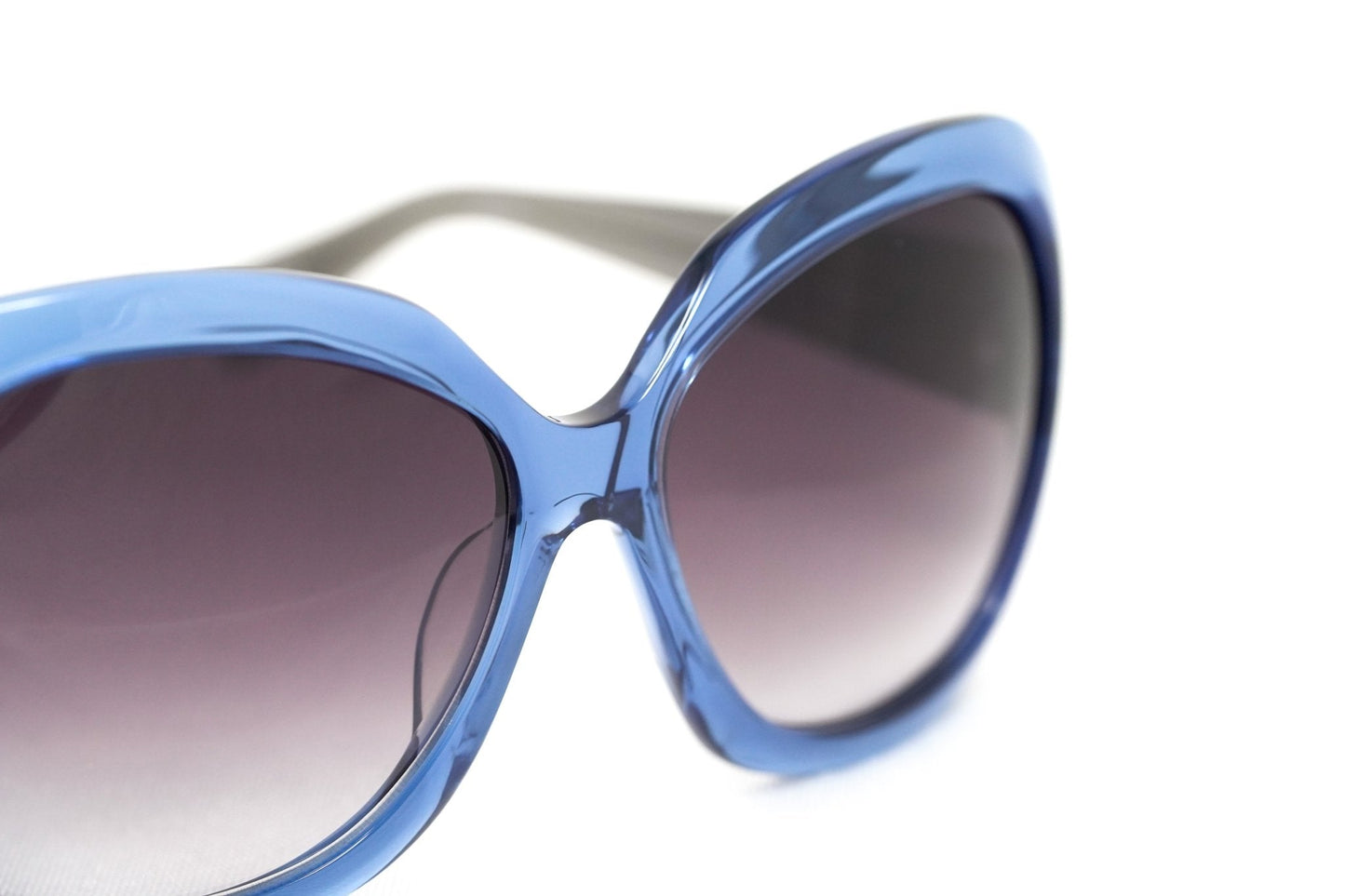 Rue De Mail Sunglasses Oversized Blue and Grey