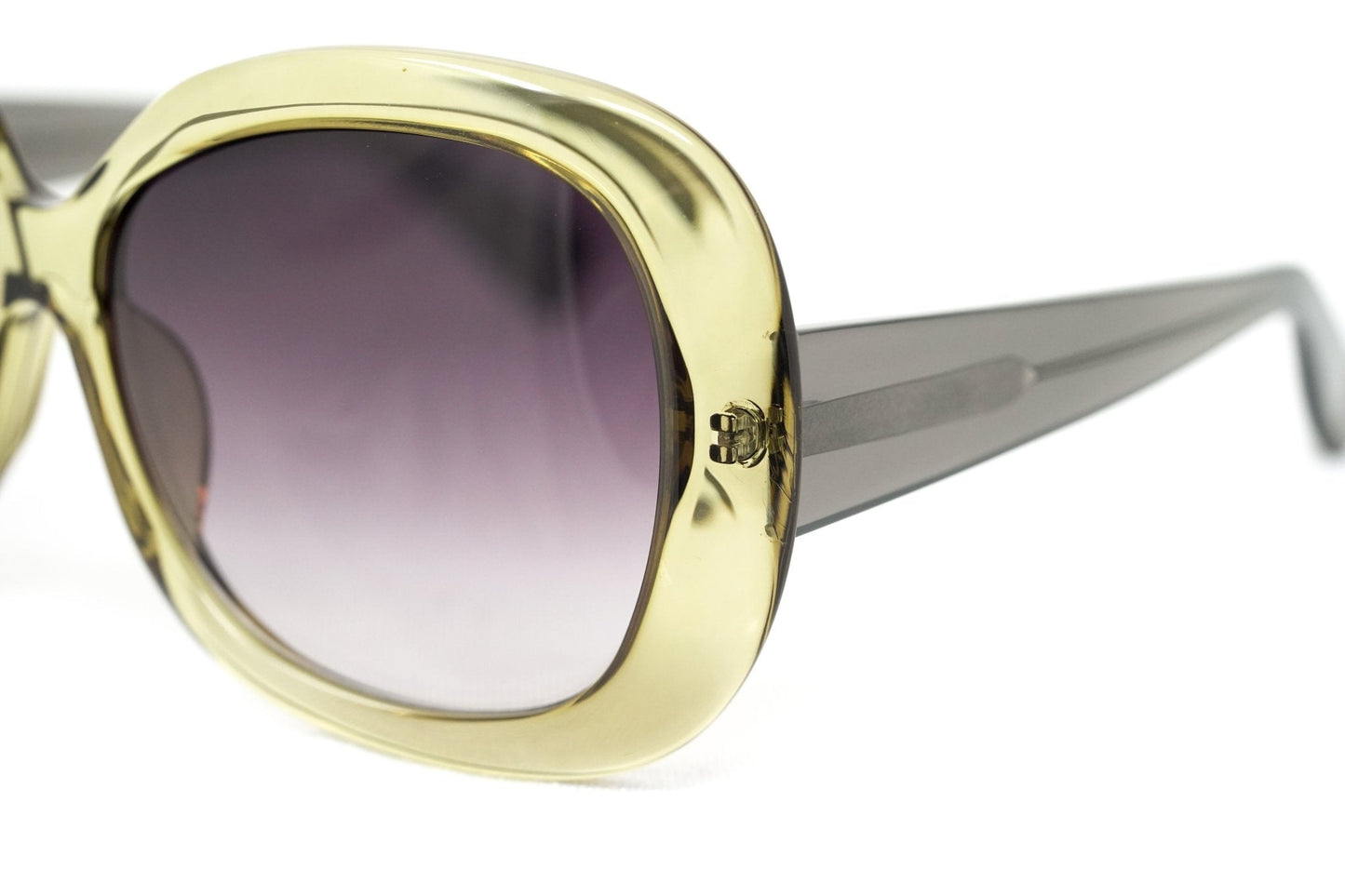 Rue De Mail Sunglasses Oversized Green Brown
