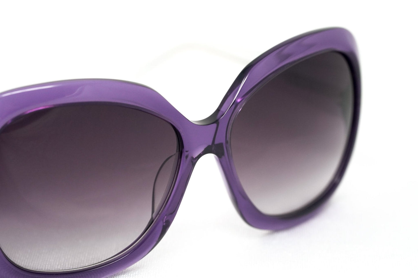 Rue De Mail Sunglasses Oversized Purple and White
