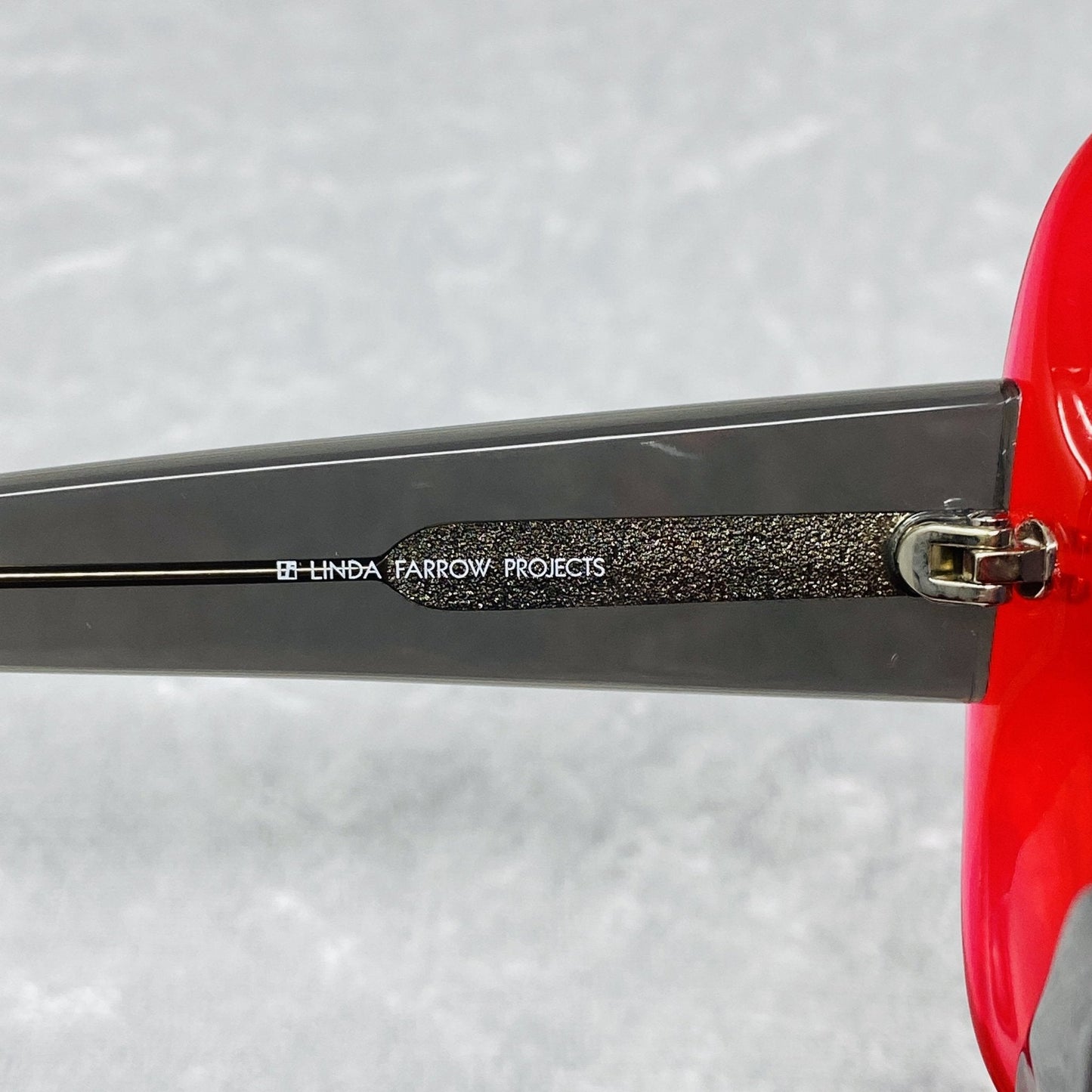 Rue De Mail Sunglasses Oversized Red and Grey