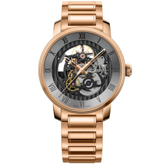 Silvana Men's Watch Black Origins Rose Gold PVD SR41ARR63R