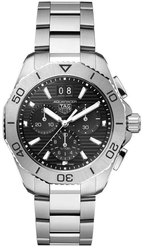 Tag Heuer Watch Aquaracer Professional 200 Date Black CBP1110.BA0627