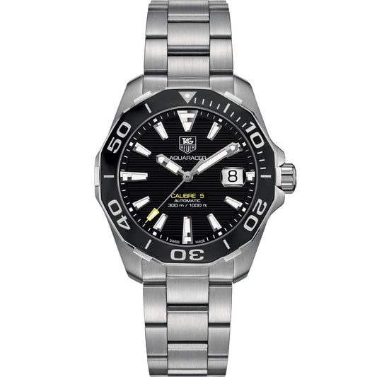 TAG HEUER Watch AQUARACER Automatic Black 41mm WAY211A.BA0928
