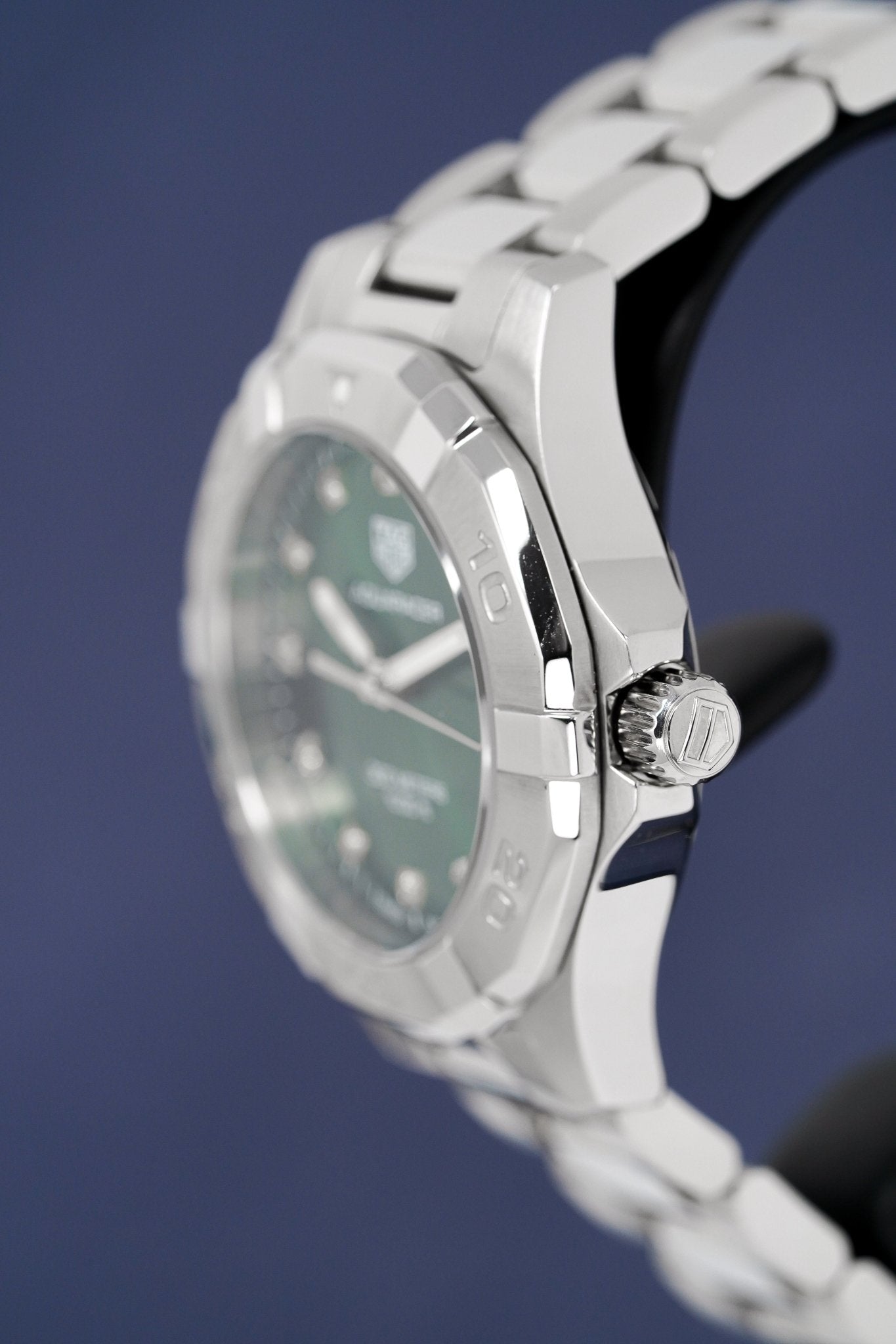 Tag Heuer Ladies Aquaracer Watch Green Diamond WBD1316.BA0740