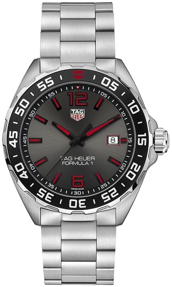 TAG HEUER Quartz FORMULA 1 Men's Watch Red WAZ1018.BA0842