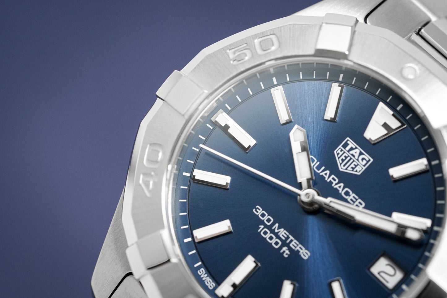 TAG HEUER Quartz Watch AQUARACER Ladies Blue WBD1312.BA0740