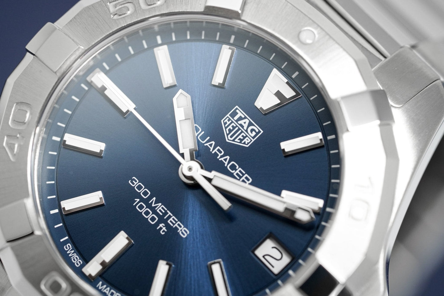 TAG HEUER Quartz Watch AQUARACER Ladies Blue WBD1312.BA0740