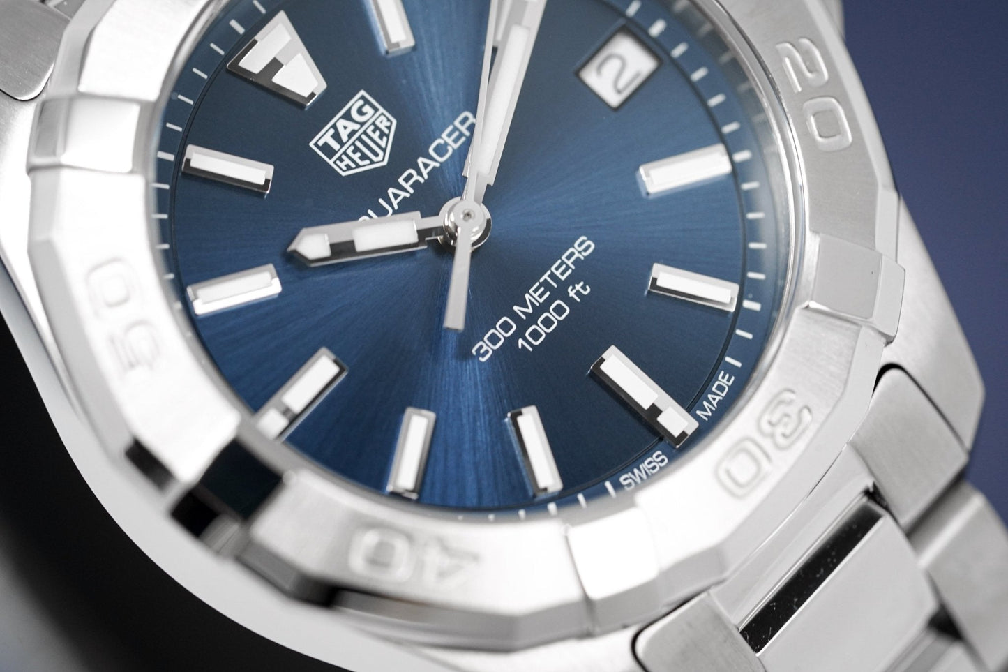 TAG HEUER Quartz Watch AQUARACER Ladies Blue WBD1312.BA0740