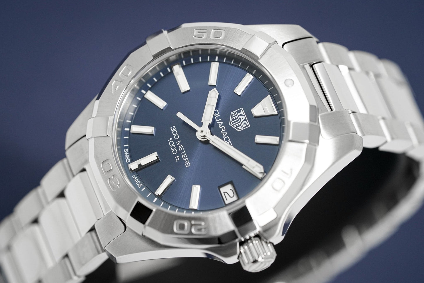 TAG HEUER Quartz Watch AQUARACER Ladies Blue WBD1312.BA0740