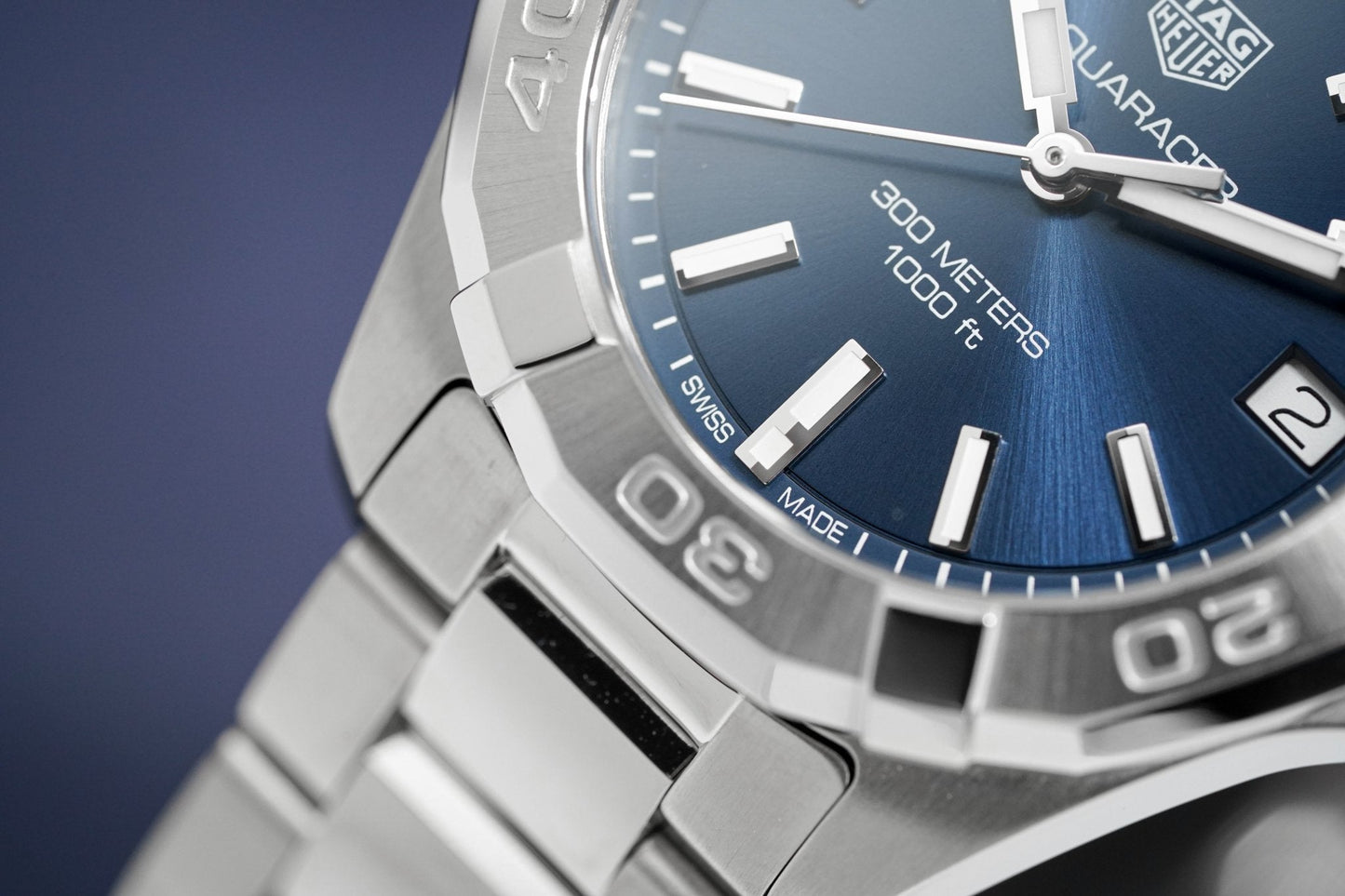 TAG HEUER Quartz Watch AQUARACER Ladies Blue WBD1312.BA0740