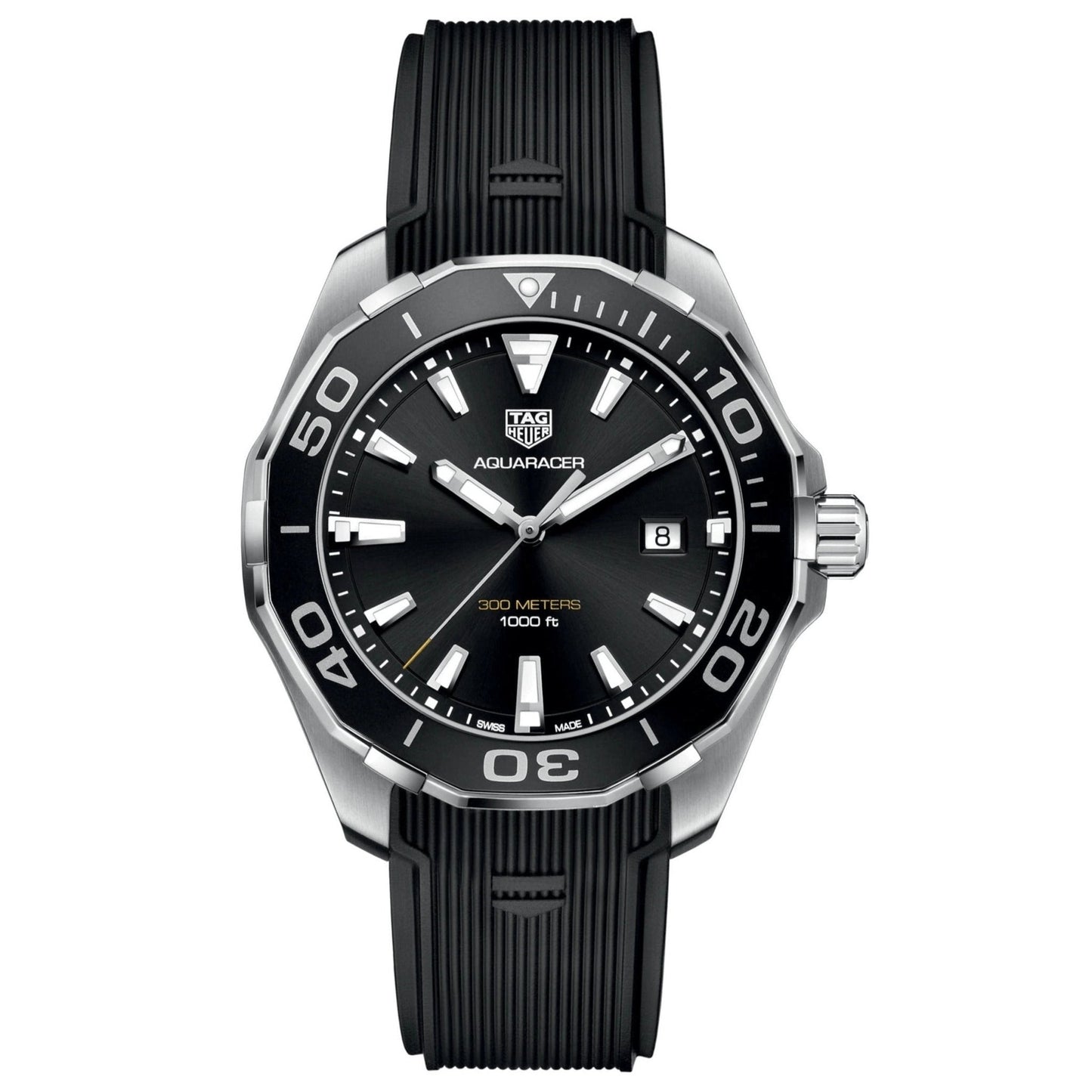 Tag Heuer Watch Aquaracer Black 43mm WAY101A.FT6141