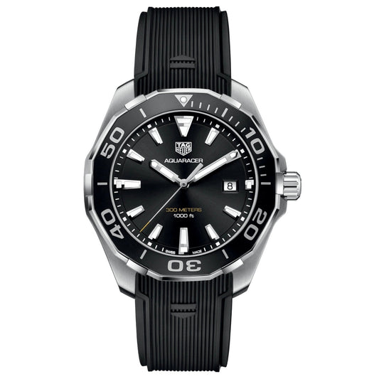 Tag Heuer Watch Aquaracer Black 43mm WAY101A.FT6141