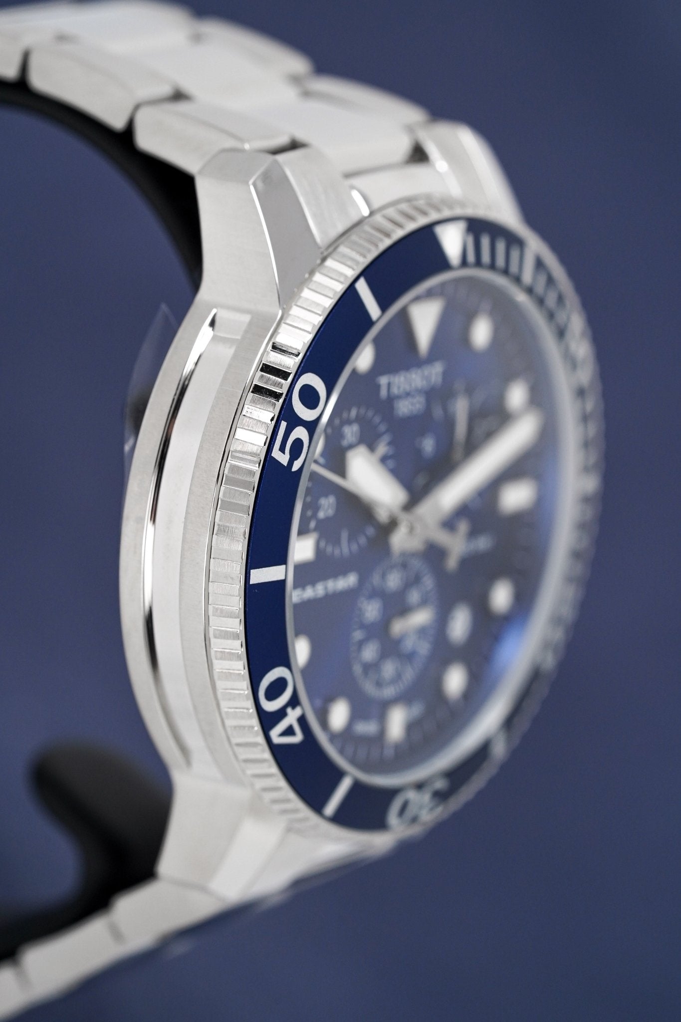 Tissot Chronograph Watch SEASTAR 1000 Blue T1204171104100
